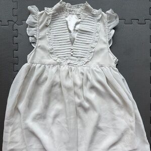 Romantic Ruffled & Pleated Sleeveless Blouse